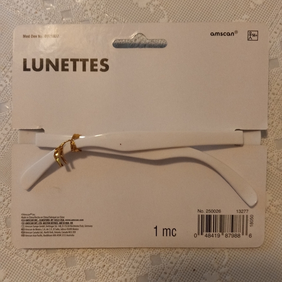 🆕 Amscan Soccer Ball Glasses, Standard, Ages: 14+, NIP - Picture 5 of 6